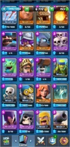 Conta Clash Royale + Conta Clash Of Clans