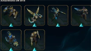 conta lol 350 skins - League of Legends