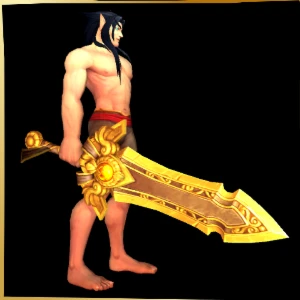 World of Warcraft - Skin de Arma Espada Duas Mãos (Transmog) - Blizzard