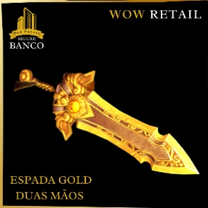 World of Warcraft - Skin de Arma Espada Duas Mãos (Transmog) - Blizzard