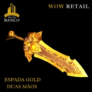 World of Warcraft - Skin de Arma Espada Duas Mãos (Transmog) - Blizzard
