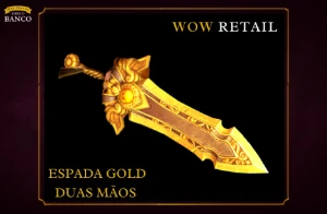 World of Warcraft - Skin de Arma Espada Duas Mãos (Transmog) - Blizzard