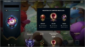 Conta dima 4 - League of Legends LOL
