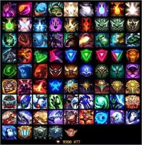League of Legends - Platina 5 e 200 Skins + All champs e ++ LOL