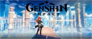 Conta Genshin Impact AR 7 com Diluc e Espinha Celestial