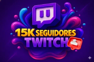 15K Seguidores Twitch R$69,90 ★[MENOR PREÇO DE TODOS!]★ - Redes Sociais