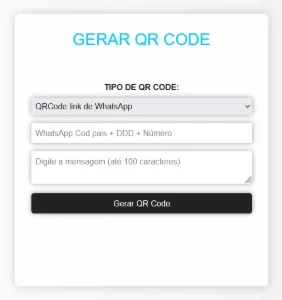 Script Para Gerar de QR Code - Atualizado - Outros