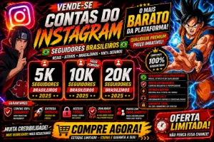 Conta Instagram com 20 Mil Seguidores A Mais Barata da - Red