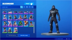 conta fortnite varias skins