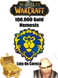 100k Gold Ouro Wow Nemesis Aliança (entrega rápida) - Blizzard