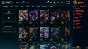 Conta League Of Legends Pbe 215 Skin 143 Champs LOL