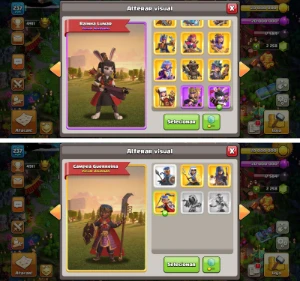 Cv15 Semi Full Th15 C/ 11 Paisagens 43 Skins Gemada - Clash of Clans