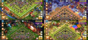 Cv15 Semi Full Th15 C/ 11 Paisagens 43 Skins Gemada - Clash of Clans