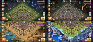 Cv15 Semi Full Th15 C/ 11 Paisagens 43 Skins Gemada - Clash of Clans