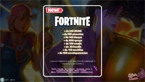 (SUPER PROMOÇÃO) CONTA FORTNITE MAIS DE 200 SKINS !!!