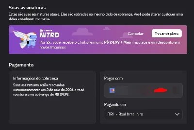 Vendo conta Discord (Bugada Diamante)
