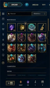 Conta league of legends LOL
