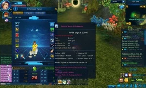 Conta LADMO com AoX - Digimon Masters Online