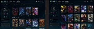 Duas contas pague uma, ex diamond/platina2 e uma platina3 - League of Legends LOL