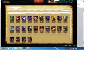 Conta lol unranked, 24 campeões, sem runas/1 skin - League of Legends