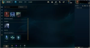 conta - League of Legends LOL