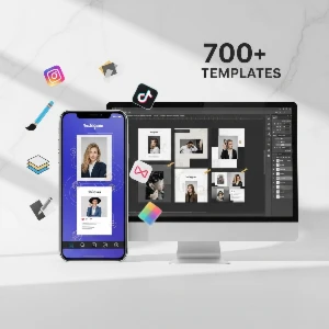 700 Templates Stories PSD Premium:  Envio Auto