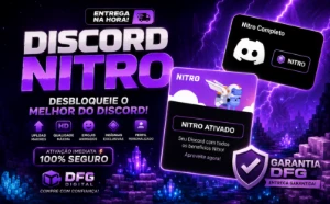 Discord Nitro Gaming 3 Meses [PROMOÇÃO]