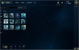 Unranked, Tds os champs, 136 skins, 22k essência - League of Legends LOL