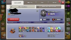 Clash Of Clans Cv 10 Bem Upado