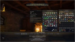 Conta Black Desert SA - Warrior lv 61 202 PA ( armas tet ) - Outros