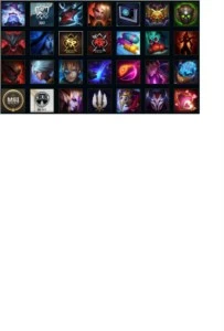 Conta LOL 140+Skins 4Seasons Platina,UmaSeason diamante30kEA - League of Legends