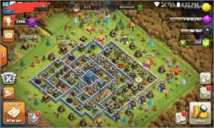 Clash of clans cv 12 full (Conta rara) barato