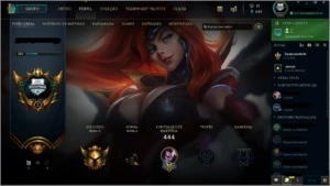 Conta Legue of Legends Ouro 2
