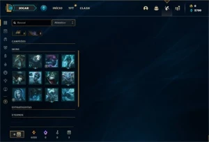 CONTA PLATINA 4 - PREÇO BAIXO E NA HORA - League of Legends LOL