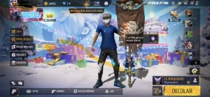CONTA DE FF NIVEL 75 com todas skins de naruto - Free Fire