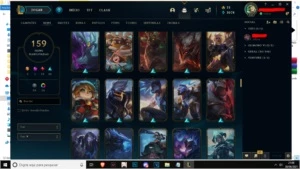 CONTA DE LOL Prata, 159 Skins ( 3 Ultimate + 1 Mistica) - League of Legends