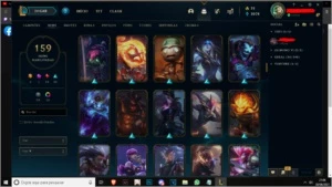 CONTA DE LOL Prata, 159 Skins ( 3 Ultimate + 1 Mistica) - League of Legends