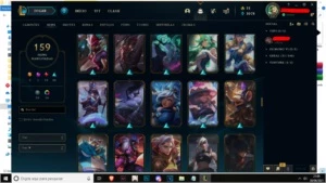CONTA DE LOL Prata, 159 Skins ( 3 Ultimate + 1 Mistica) - League of Legends