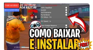 HACK (free fire)em 2024 de mod menu com FFH4X