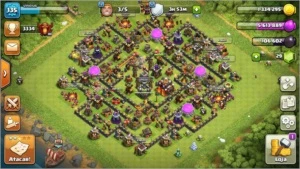Conta cv 10 quase full - Clash of Clans