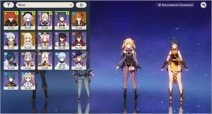 Genshin Impact - Diluc, Childe, Qiqi