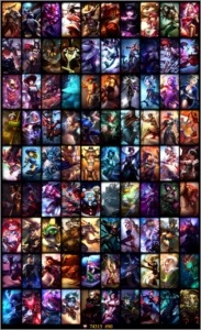Conta LoL Borda Platina 90 Skins - League of Legends
