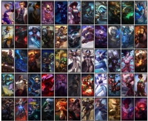 Conta Unranked com 157 Champs e 242 Skins + 132 Cromas - League of Legends LOL