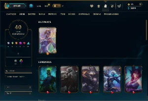 Esmeralda 3 com 85 Champs e 40 Skins ( SUP / ADC / JG ) - League of Legends LOL