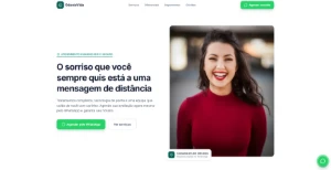 Landing page para Dentistas/Clinicas Odontológicas