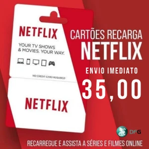 Gift Card Netflix R$35,00