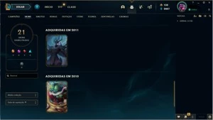 Conta Black Alistar LoL - League of Legends
