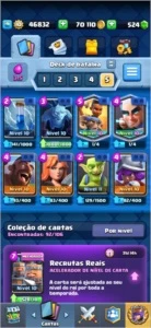 Conta Clash Royale Nível 10 (Antiga)