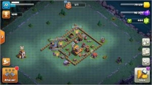 Clash Of Clans CV8 na metade