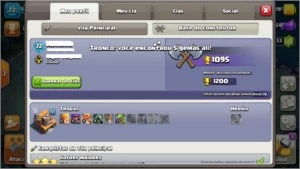 Clash Of Clans CV8 na metade
